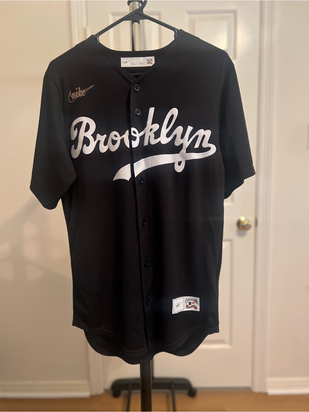 Collectible Nike Black Brooklyn Baseball Jersey - #42 Robinson